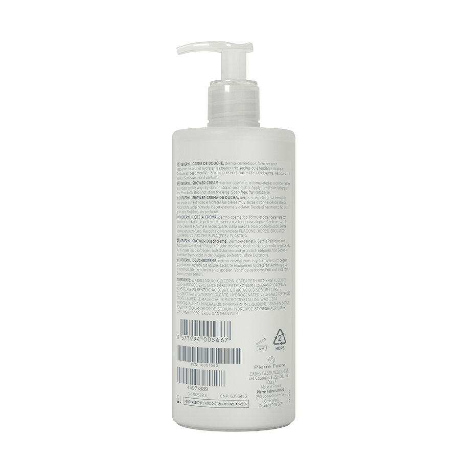 PIERRE FABRE - DEXERYL Shower Cream - 500ml